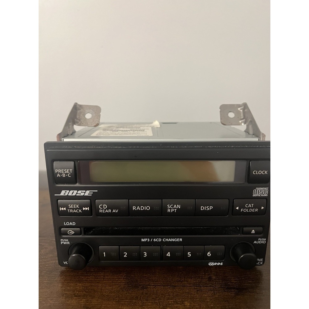 Nissan Armada Titan BOSE Radio MP3‎ 6CD Changer 28185EA420 CQ-EN7461X OEM